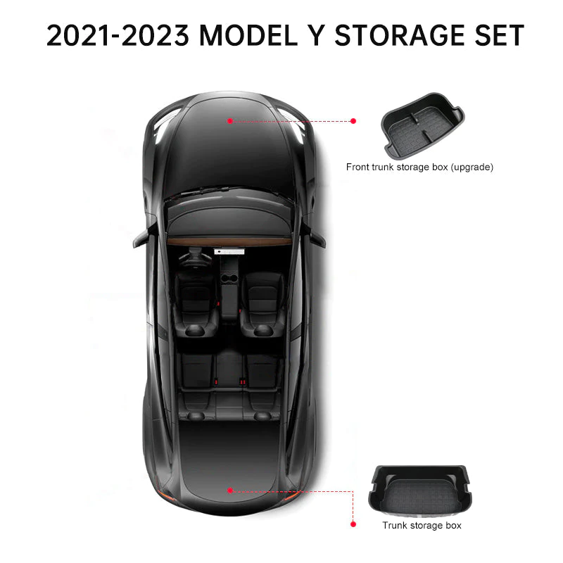 Interior Organizer Set for 2021-2024 Tesla Model Y