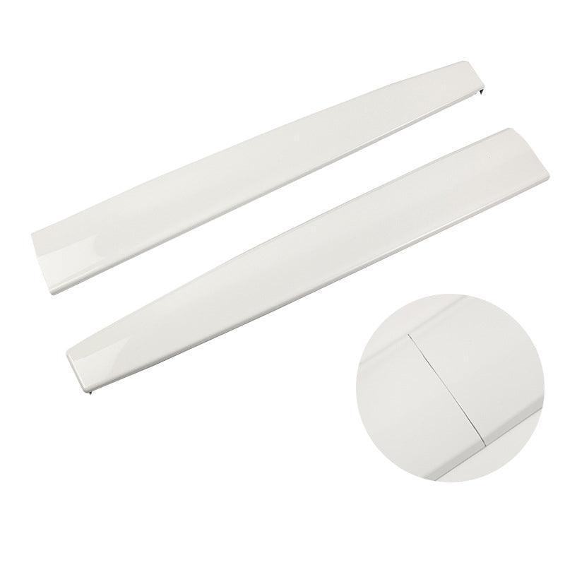 Model 3 & Y Dashboard Cover (Carbon Fiber Pattern ABS) (2017-2023) Glossy White