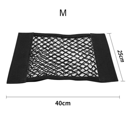 Trunk Mesh Cargo Net Storage Bag Fixed Net Bag For Tesla Model 3/Y/S/X M