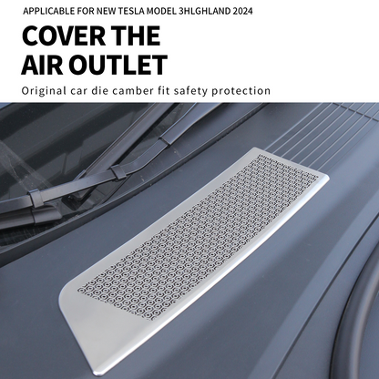 2024 Model 3 Highland Door Speaker Protective Cover Rear Exhaust Air Vent Protective Cover
