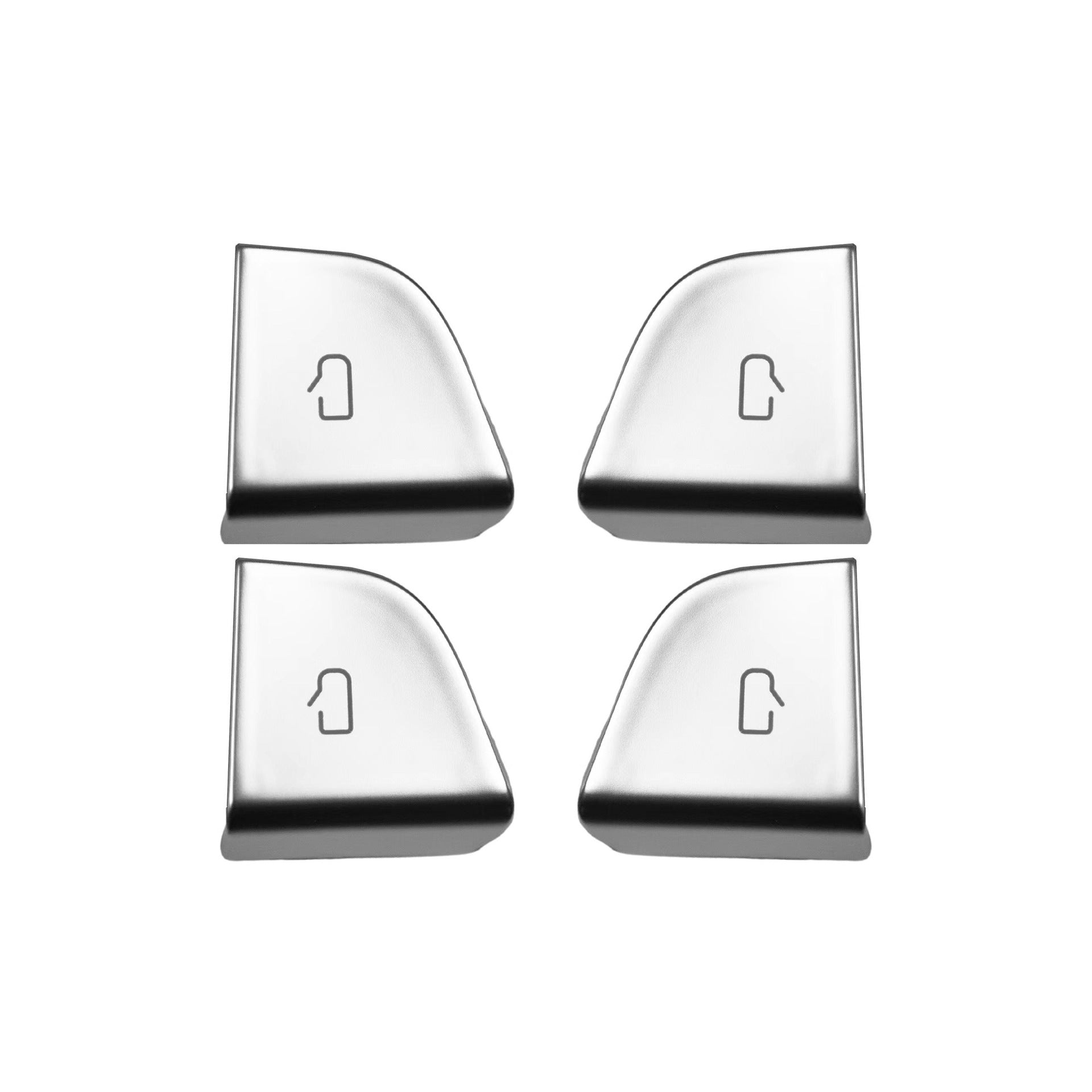 Door Button Switch Protection Cover 4 PCS For 2024 Model 3 Highland 2024 Model 3 Highland