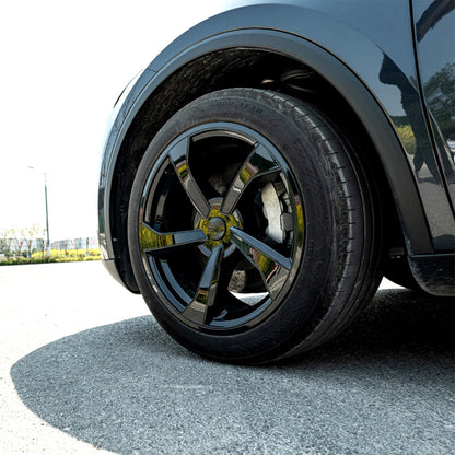 19''Crossflow Wheels Cover Hubcaps for Tesla Model Y Juniper 2025+（4 PCS） Glossy Black