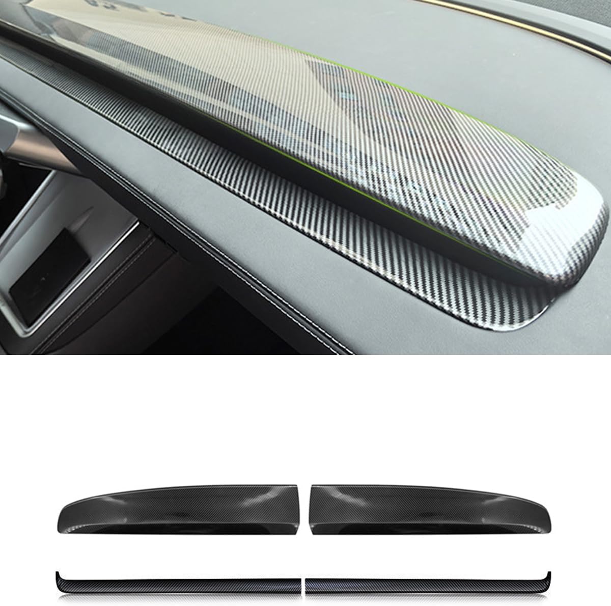 ABS Dashboard Trim Cover For Tesla Model 3 Highland Y Juniper
