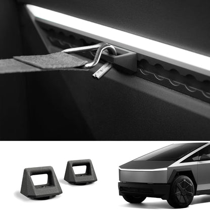 Rear Trunk Multi-Function L-Track Combination Equipment Kit for Cybertruck Hook 2 PCS