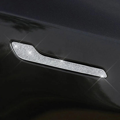 Crystal Diamond Bling Accessories Cover Trim For Tesla Model 3/Y