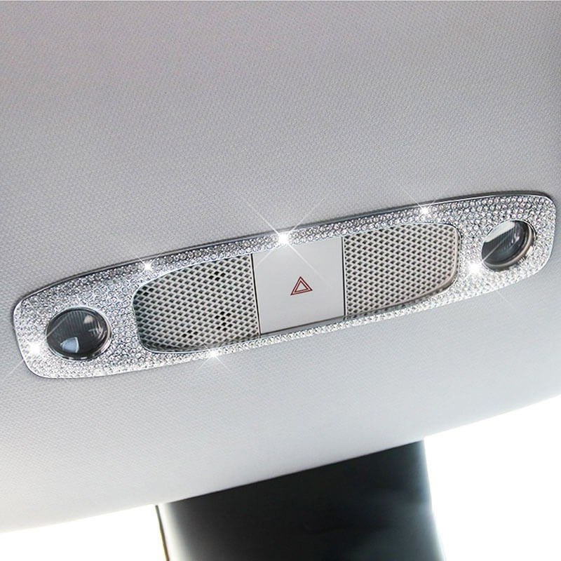 Crystal Diamond Bling Accessories Cover Trim For Tesla Model 3/Y