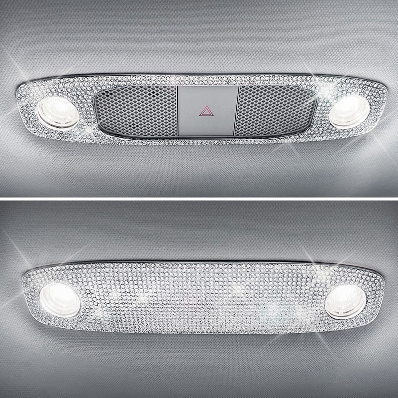 Crystal Diamond Bling Accessories Cover Trim For Tesla Model 3/Y