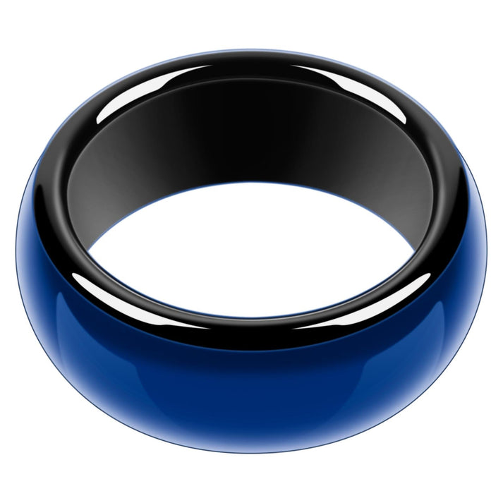 Smart Key Ring for Tesla Model 3 / Y / S / X / Cybertruck Blue and black