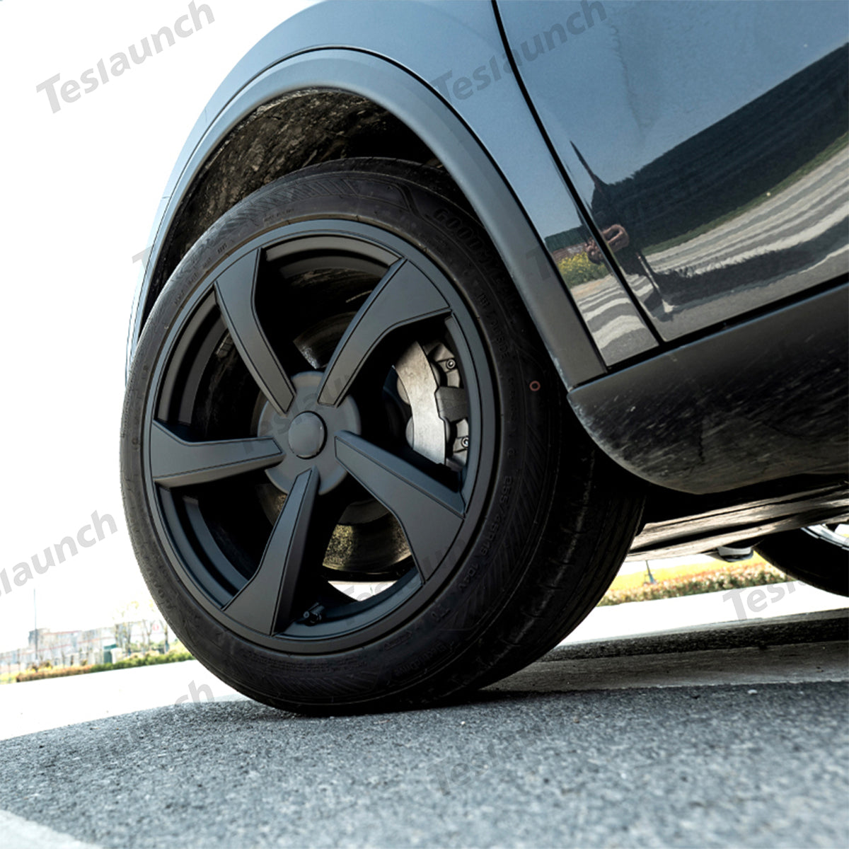 19''Crossflow Wheels Cover Hubcaps for Tesla Model Y Juniper 2025+（4 PCS）