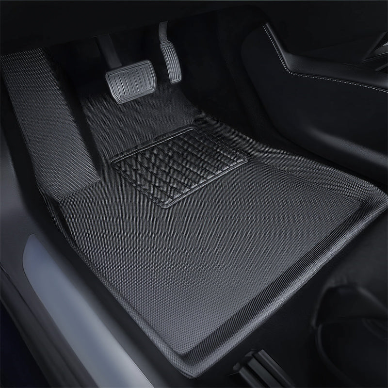 All Weather XPE Interior Floor Mats Cargo Liners Set for Tesla 2022-2024 Model S