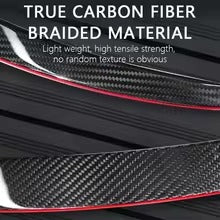 [Real Carbon Fiber] Spoiler Wing With Red Line for Tesla Model Y/3