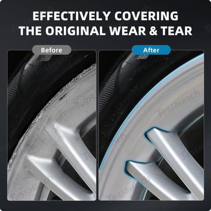 All-in-one Rim Protector for Tesla Model Y 19-inch Gemini Wheel （Cannot be used with the original wheel cover）