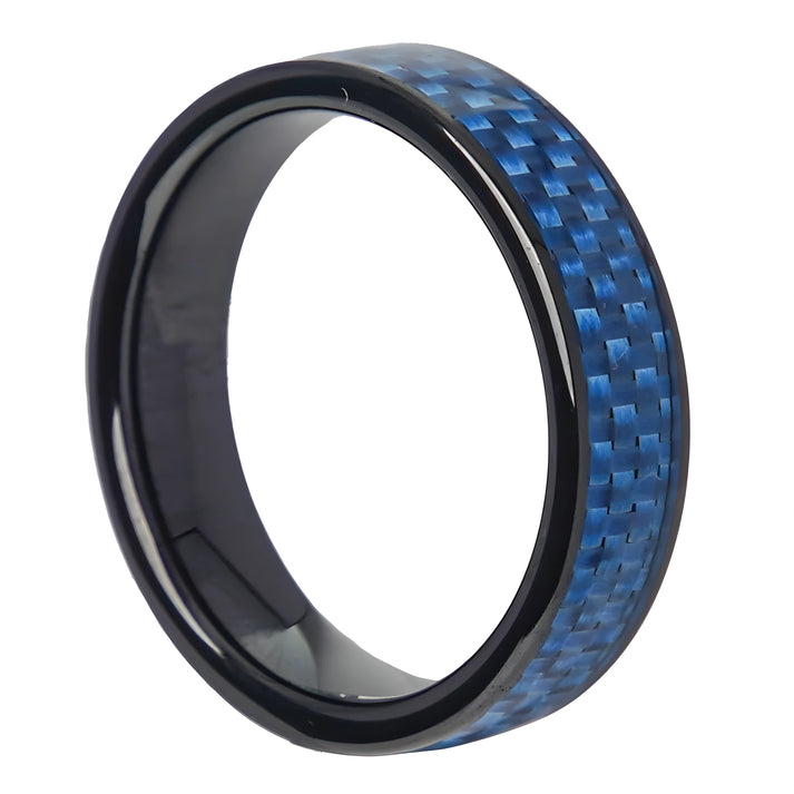 Smart Key Ring for Tesla Model 3 / Y / S / X / Cybertruck Blue weave