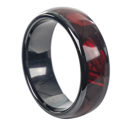 Smart Key Ring for Tesla Model 3 / Y / S / X / Cybertruck Red and Black